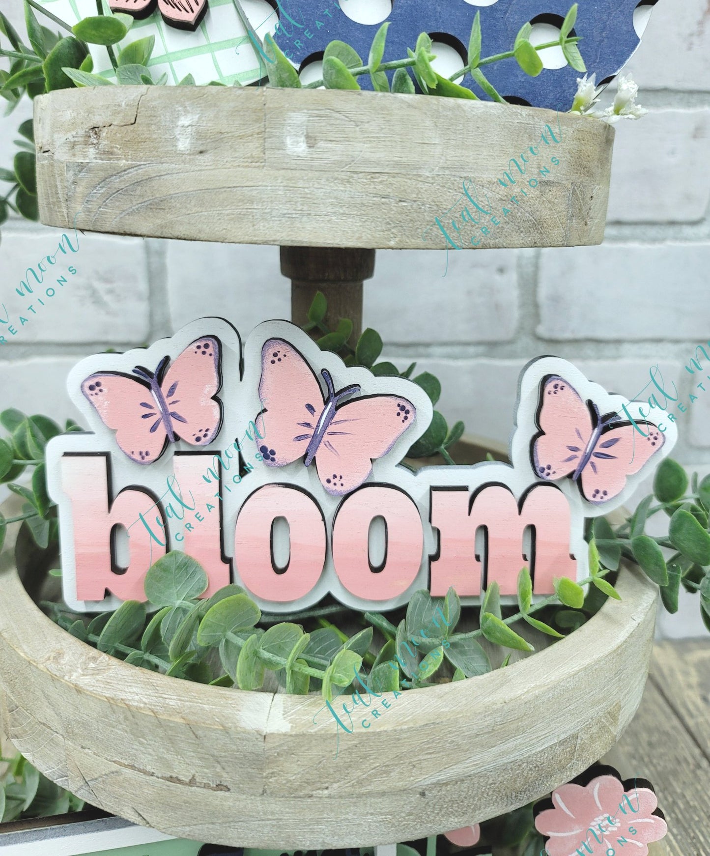 Bloom Tiered Tray Set