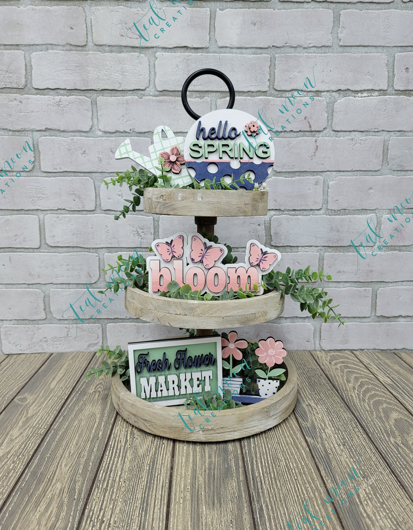 Bloom Tiered Tray Set