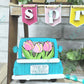 Flower Tiered Tray Set