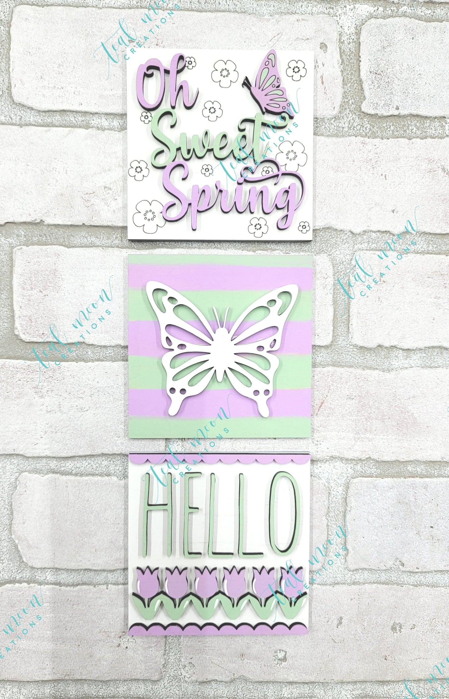 Sweet Spring- Set of 3