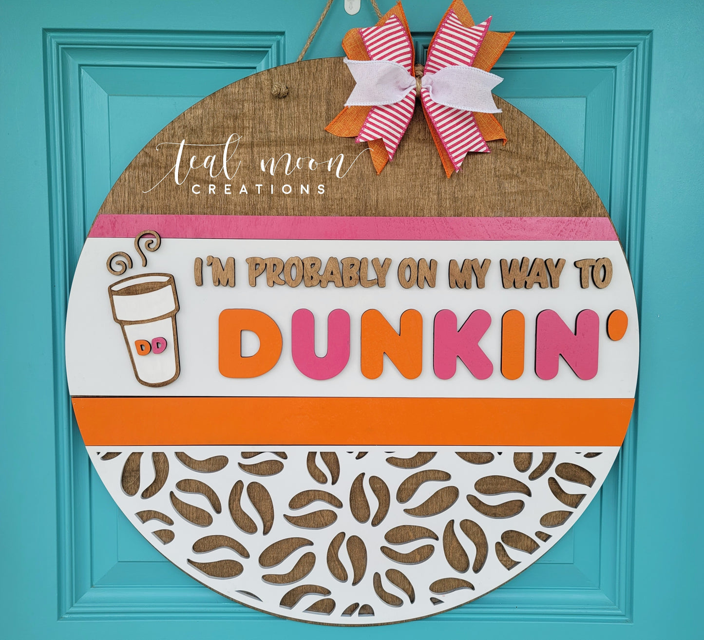 Dunkin' Door Hanger