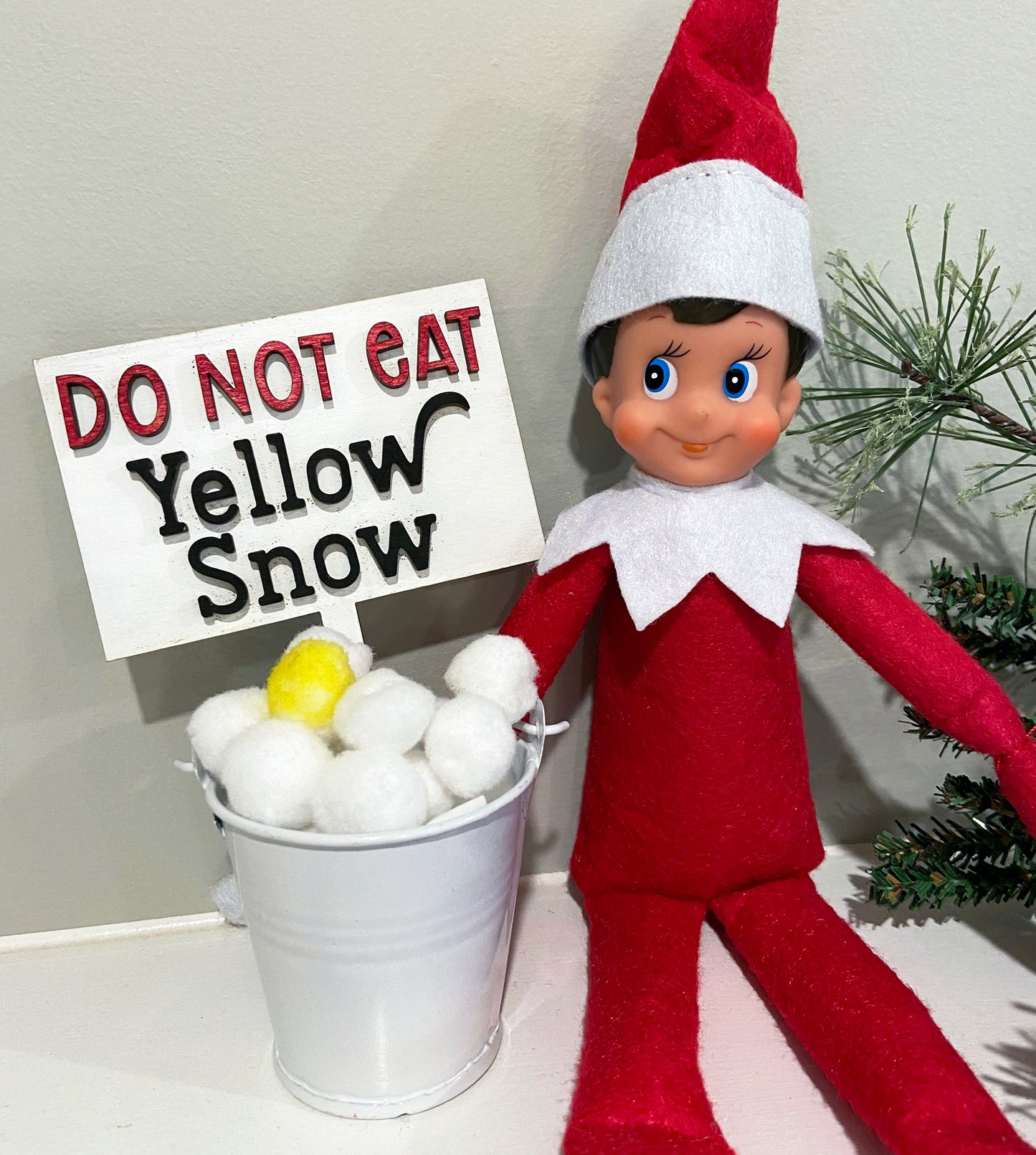 Elf on the Shelf Tiered Tray Set/ Props