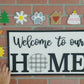 Interchangeable HOME sign