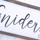 Family Name Sign
