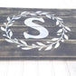 Pallet Style Last Name Initial Sign | Rustic Wedding | Housewarming Gift