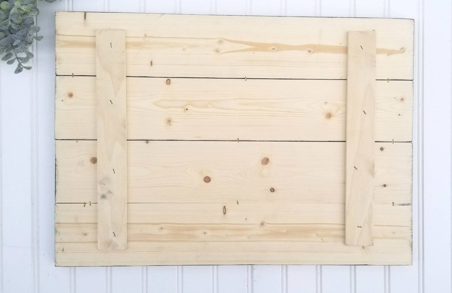 Pallet Style Last Name Initial Sign | Rustic Wedding | Housewarming Gift