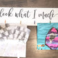 Look What I Made Sign Art Display