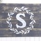 Pallet Style Last Name Initial Sign | Rustic Wedding | Housewarming Gift